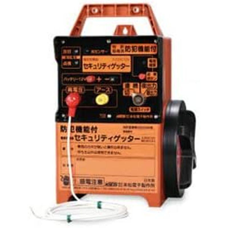 末松電子 電気柵 セキュリティゲッター SEC12-3 電源：DC12V（ゲッターアルカリ電池12V） 最大出力：9500V 電柵本体 電気