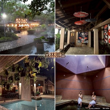 【礁溪溫泉公園】森林風呂1人裸湯露天泡湯券