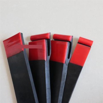 礦用防溢裙板導料槽自動輸送機擋煤皮T型皮帶裙板高耐磨聚氨酯