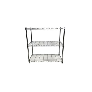 我塑我形 90 x 45 x 75 cm  MIT耐重萬用鐵力士鍍鉻三層架 收納架 置物架 鐵力士架 鞋架