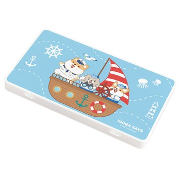 【柴語錄】口罩隨身收納盒-海軍系列 廢柴號 （18.4x10.4x1.5cm） _廠商直送