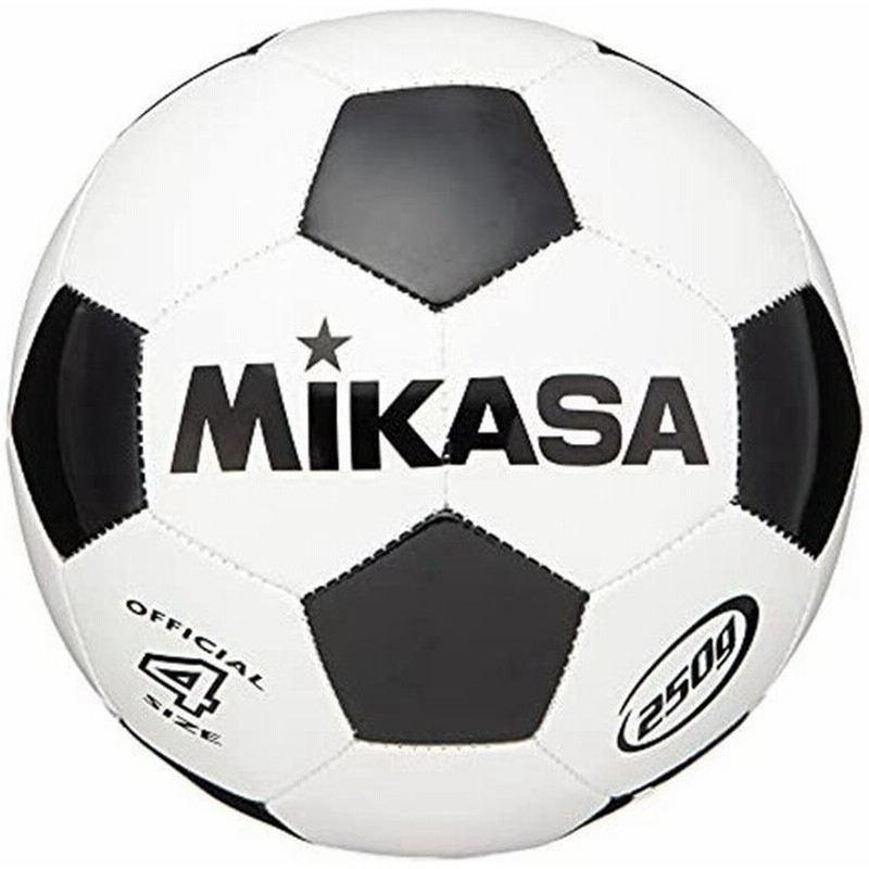 ミカサ Mikasa サッカーボール 4号 小学生用 約250g ホワイト ブラック 縫いボール Svc403 Wbk 推奨内圧0 3 通販 Lineポイント最大0 5 Get Lineショッピング