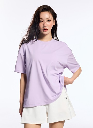Ice Feather 2.0 後開衩綁結短袖上衣｜共6色｜XFL2TS1006