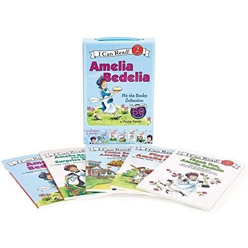 Amelia Bedelia 5-Book I Can Read Box Set #1: Amelia Bedelia Hit the Books (Boxed Set)