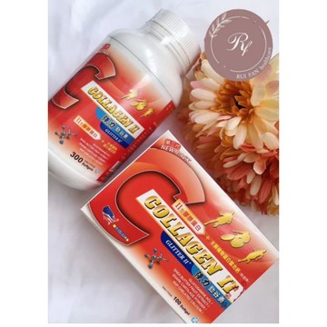 【芮蘩保健】美國進口 葡萄糖胺 二型膠原蛋白 UC2 軟骨素 鈣 100粒/盒 大送小