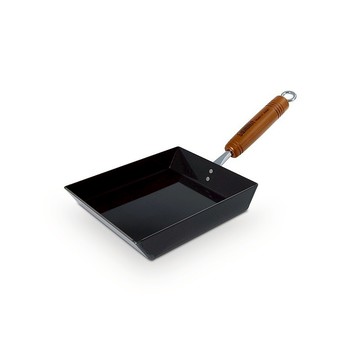 日本燕三条製鐵流 玉子燒煎鍋系列 方型玉子燒煎鍋 19x16cm