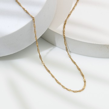Forever Young不鏽鋼簡愛素鍊-多款任選