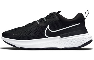 WMNS REACT MILER 2 BLACK WHITE