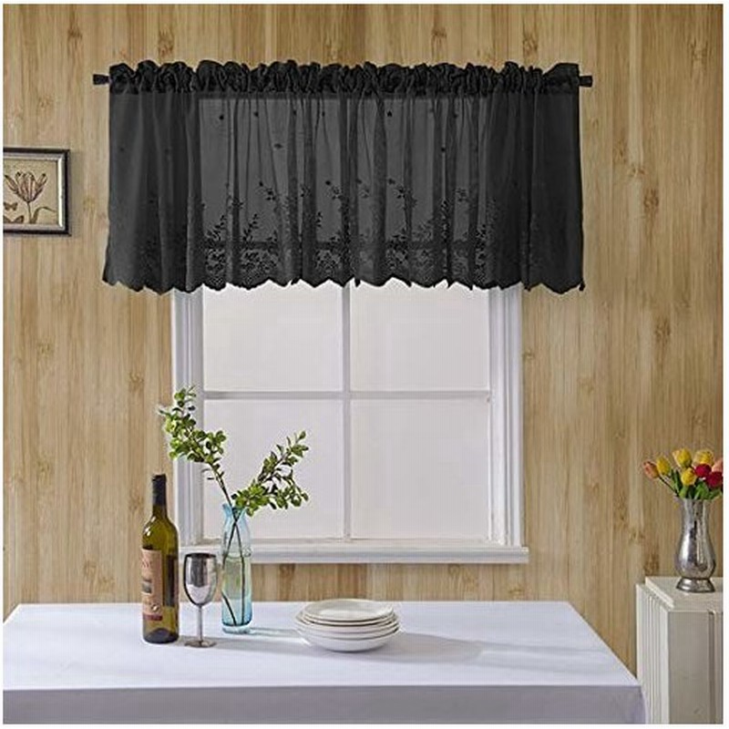 Miyu レースカーテン 遮光 遮熱 カフェカーテン レース 北欧 小窓カーテン おしゃれ カーテン 目隠し 小窓用 花 通販 Lineポイント最大get Lineショッピング