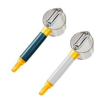 多用途專用帶收納削皮器 帶收納盒 削皮不髒手 廚房必備  隨機出貨  2個