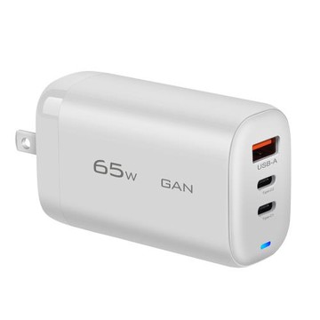 65W GaN氮化鎵充電器2C+A多口快充筆記本手機平板充電器