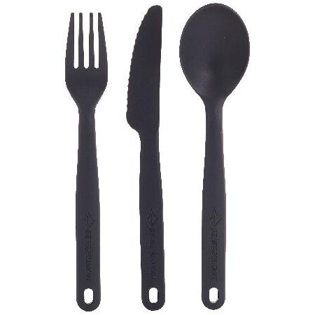 Charcoal, 3-teilig Sea to Summit CAMP CUTLERY Pc Set