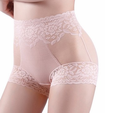花邊蕾絲透膚裸感高腰內褲 XL 隨機色(老闆不賣了!! )