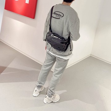 【AMERO】男女款 長袖刷毛運動套裝 寬鬆版型 情侶裝