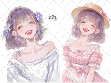 原創貼紙 no.8657 人物貼紙 原創貼紙 人物貼紙 女孩貼紙 原創人物貼紙
