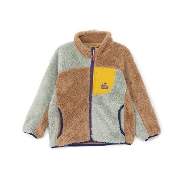 CHUMS Kids Bonding Fleece Jacket 中大童 刷毛外套 SageCrazy CH241072C114