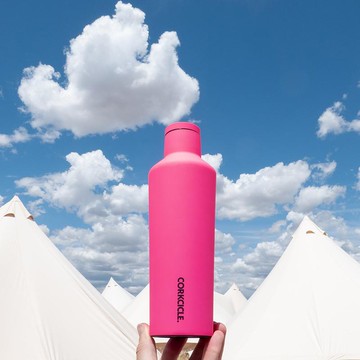 【Neon Lights 霓虹】三層真空易口瓶/保溫瓶 270ml- 粉紅泡泡 霓虹-270ml-粉紅泡泡