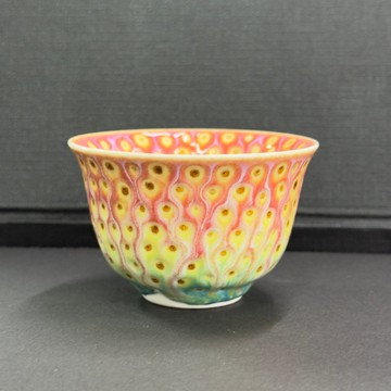 No. 04 / 孔雀開屏 Peacock / 吉祥杯 70 ml