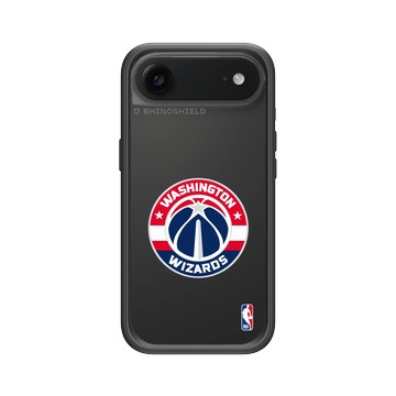 iPhone Air Mod NX -邊框背蓋組合 (相機按鈕) 黑 - NBA - Logo-華盛頓巫師 Washington Wizards