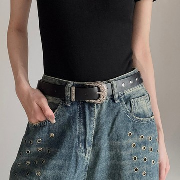復古朋克風腰帶男女時尚個性嘻哈街頭腰帶