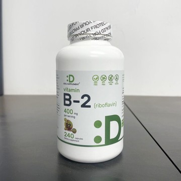 美國代購！原裝正品DEAL SUPPLEMENT 維他命B2核黃素 400mg240粒