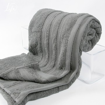 【棉花共和國品牌館】LIFE 高綿密特捻紗浴巾76*147CM(印度棉特捻紗、觸感柔軟​、不易掉毛屑、吸水性強​)