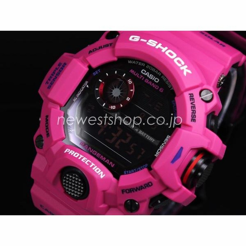 G shock clearance rangeman pink