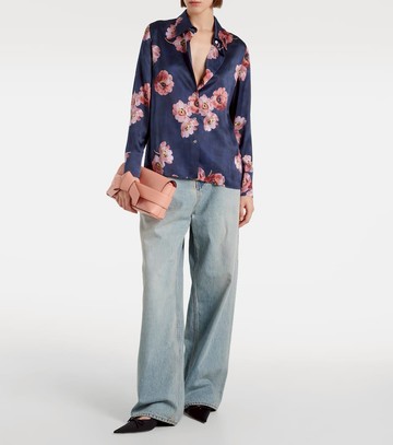 Vince Floral silk shirt