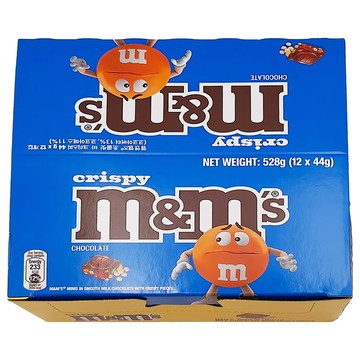 m&m's 片裝巧克力 44g  1盒