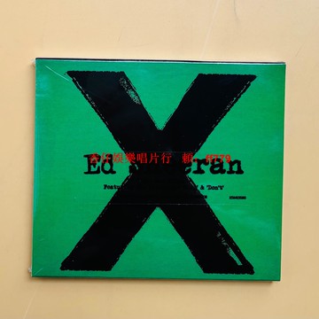 艾德希蘭專輯Ed Sheeran X CD黃老板正版音樂收藏高音質經典歌曲適合送禮居家車用聆聽