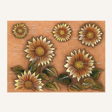 MakerAid® 花卉#3描圖版 78904-21