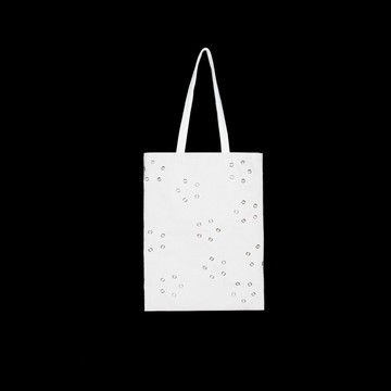 白色帆布袋 手提包 原創設計工作室 tote  shoulder bag reticule