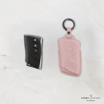 STORY LEATHER 【LEXUS-R3】【車鑰匙皮套 巴掌紋芋泥紫】 Style LEXUS-R3