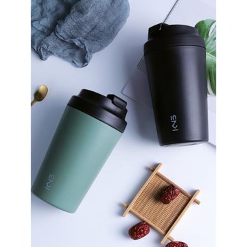 陶瓷內膽咖啡杯女高顏值大容量便攜車載隨手杯女ins辦公室水杯子