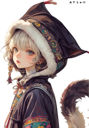 【11月新品】07-105-0278 人物貼紙 冬日女孩