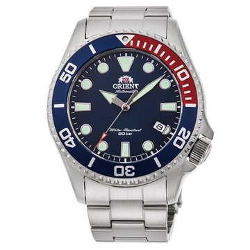 ORIENT 東方錶 官方授權 男 Water Resistant系列 可樂圈潛水機械腕錶-43.4mm(RA-AC0K03L)