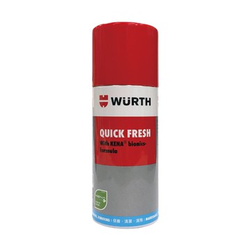 【4%點數】真便宜 WURTH 福士 QUICK FRESH 除菌去味空調清新噴劑(柑橘)100ml【限定樂天APP下單享點數回饋】