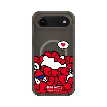 iPhone Air AirX 本質黑 - 三麗鷗-Hello Kitty - 遮臉系列-躲貓貓