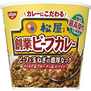 日清食品 松屋監修 創業ビーフカレー [ビーフとたまねぎの濃厚なコク] 103G ×6個