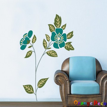 【橘果設計】花朵 壁貼 牆貼 壁紙 DIY組合裝飾佈置
