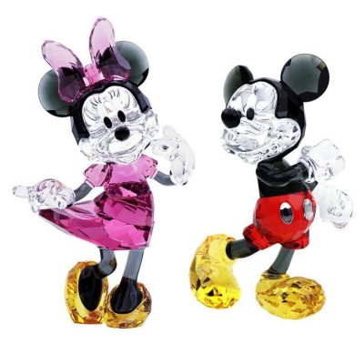 DISNEY ミッキーマウス　クリスタル　CRYSTAL WORLD　フィギュア SWAROVSKI スワロフスキー クリスタルフィギュア ミッキーマウス
