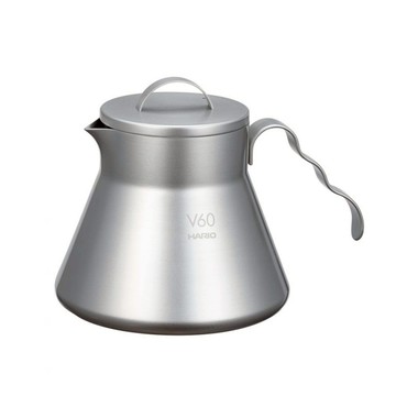 HARIO V60戶外用金屬咖啡壺 不銹鋼 500ml