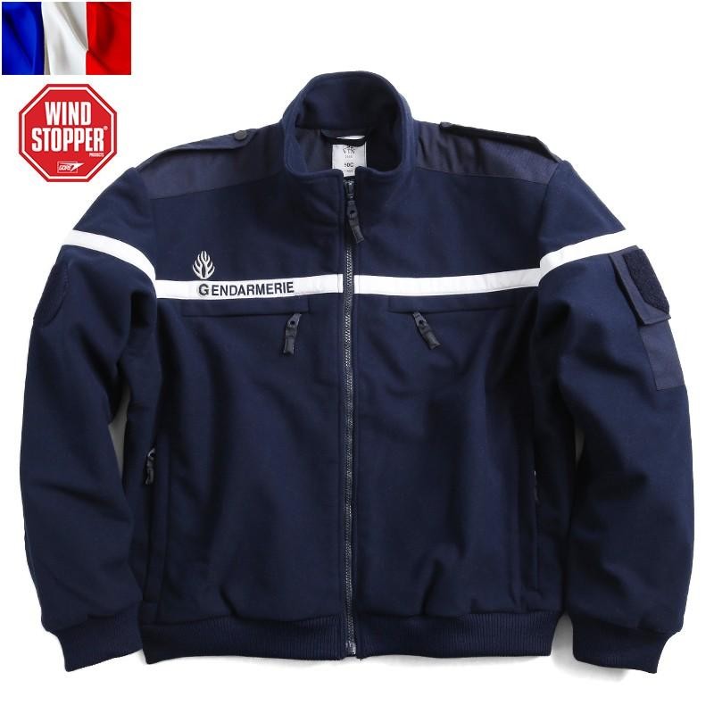 実物 新品 フランス憲兵隊 GENDARMERIE フリースジャケット ジャージ