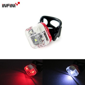 【INFINI】ARIA I-220W 多用途LED前後共用警示燈 前燈後燈/台灣製-紅色