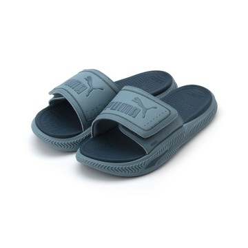 PUMA SOFTRIDEPRO SLIDE 24 V 魔鬼氈拖鞋 藍 395431-13 男鞋