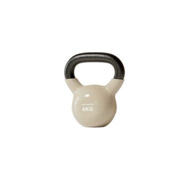 瑜珈用品 【一蒔】壺鈴 鑄鐵壺鈴 家用壺鈴 可水洗壺鈴 握把壺鈴 居家運動健身起初 實心硬式啞鈴 6KG