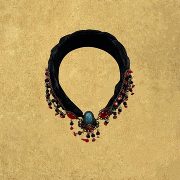 【樓蘭】新中式復古 少數民族藏風/沙漠異域風情額飾髮帶頭箍