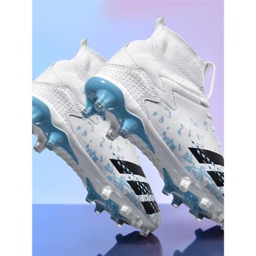 C羅梅西獵鷹足球鞋男女長釘tf碎釘兒童小學生鴛鴦男童訓練鞋高幫