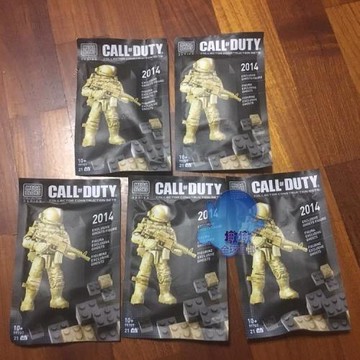 MEGA BLOKS美家寶 美高使命召喚金色宇航員2014SDCC限定人仔99707