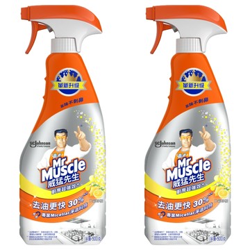 Mr Muscle 威猛先生 廚房清潔劑 無刺鼻味道  500g  2瓶